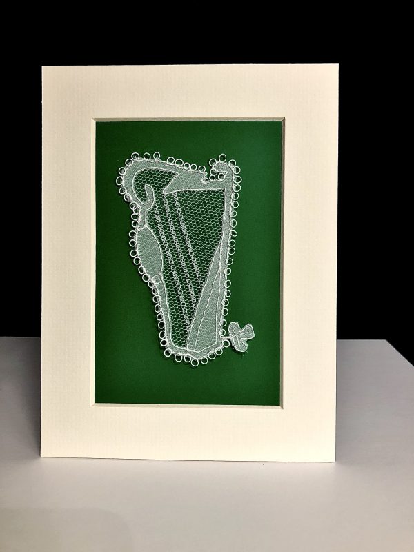 Carrickmacross Lace Harp