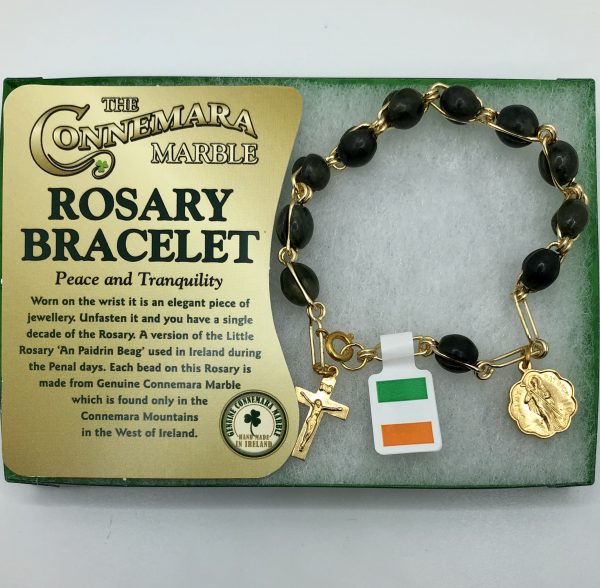 Connemara Marble Rosary Bracelet - Image 2